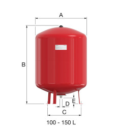 Розширювальний бак Flamco Contra-Flex 300/2,5, 300 л, PN 6