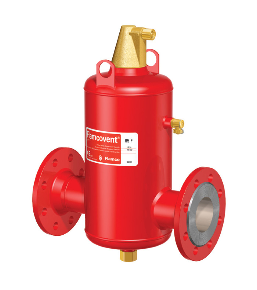 Сепаратор повітря Flamcovent 125 F (фланець), DN125