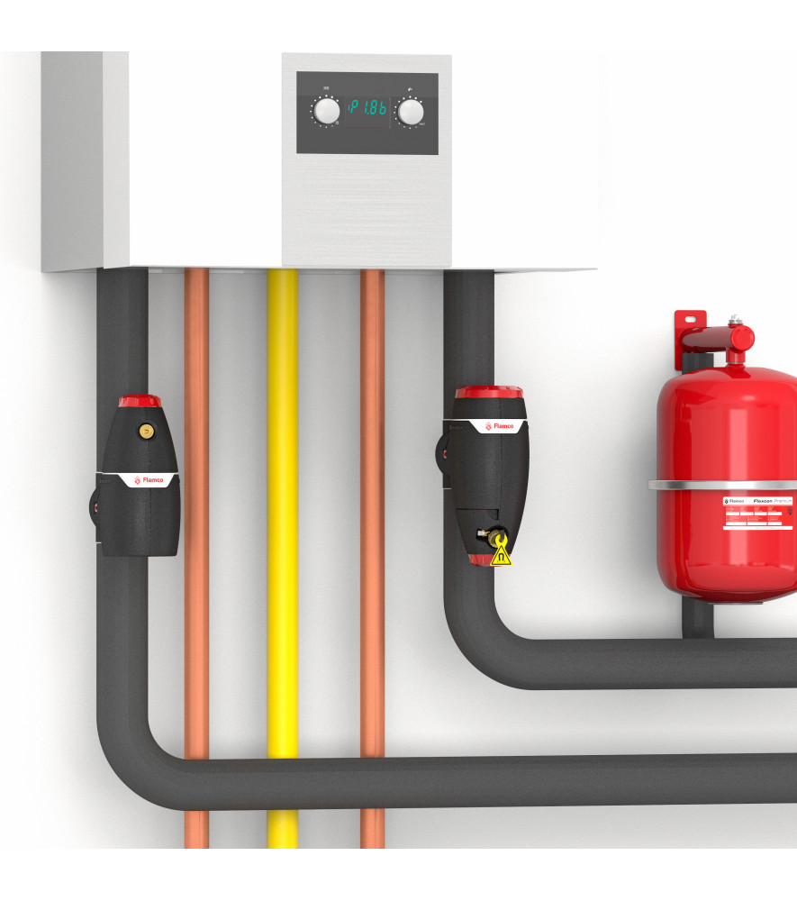 Форсований сепаратор повітря Flamco XStream Vent, ВР 1 1/2 ”