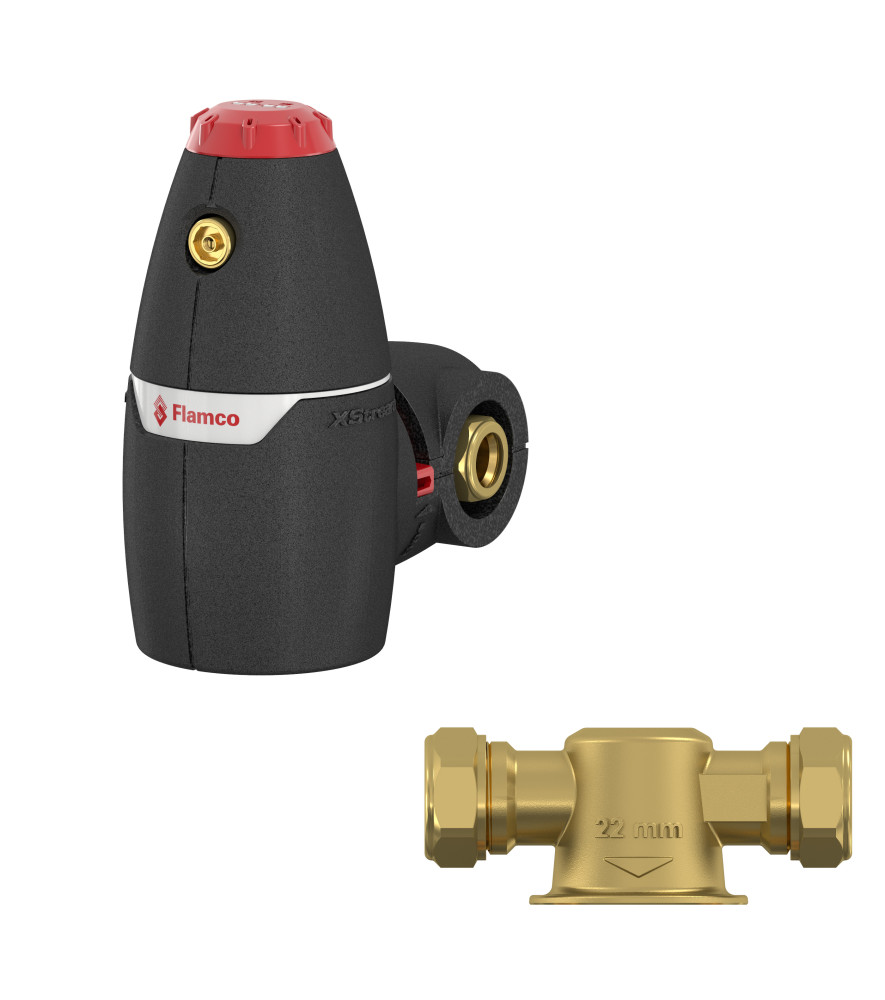 Форсований сепаратор повітря Flamco XStream Vent, ВР 1 1/2 ”