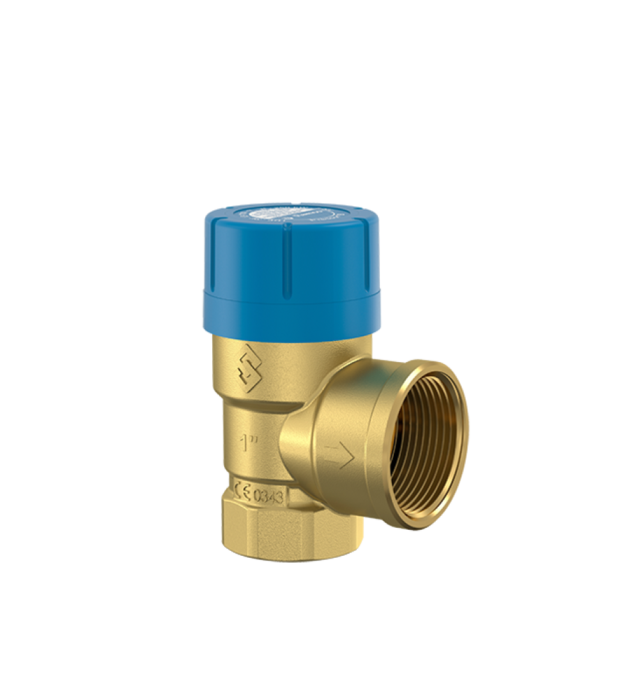 Запобіжний клапан Flamco Prescor B для водопостачання 1" х 1 1/4", 10 бар