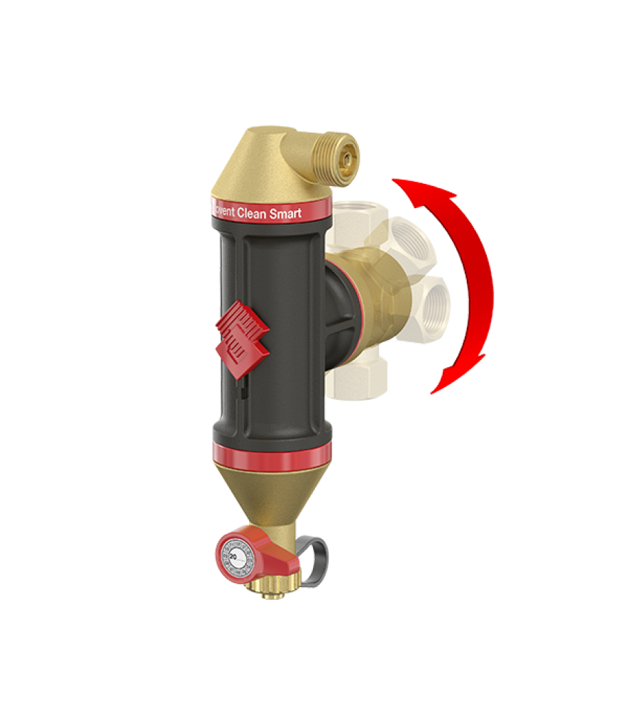 Сепаратор повітря і бруду Flamcovent Clean Smart 2"