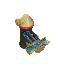 Сепаратор повітря Flamcovent Smart EcoPlus  3/4" (в ізоляції EPP)