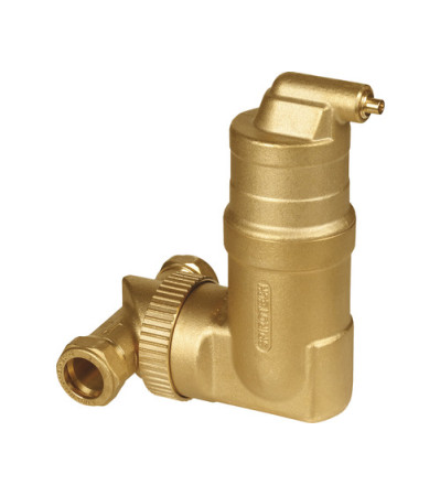 Сепаратор повітря Spirotech SpiroVent Air -Universal Brass 22mm