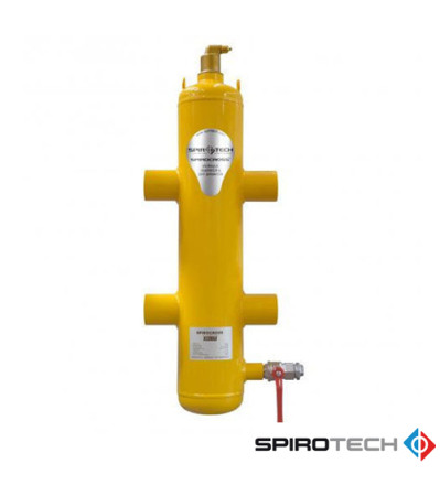 Гідравлічна стрілка (сталь) SpiroCross DN50 під приварку