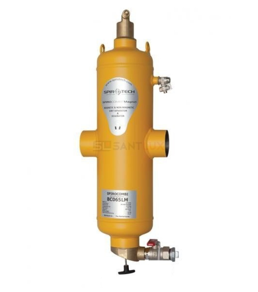 Сепаратор повітря та бруду Spirotech SpiroCombi-Magnet Air & Dirt-Steel DN100 приварка/магніт
