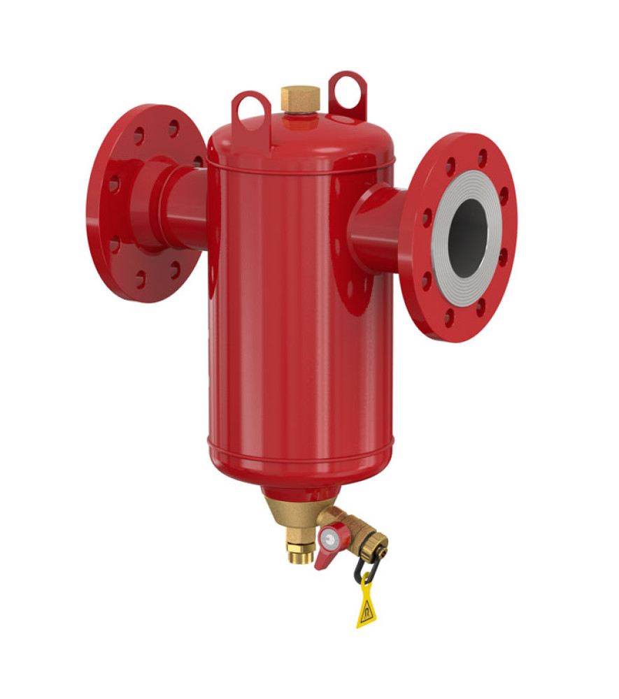 Сепаратор бруду Flamco Clean Smart 125 F (фланець), DN125, ємність 59 л, 10 бар