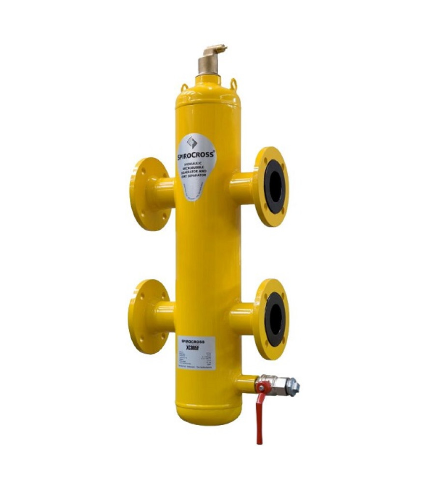 Гідравлічна стрілка (сталь) SpiroCross DN80 фланець
