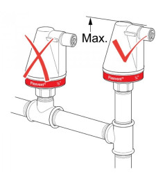 Повітрявідвідник Flamco Flexvent Super 1/2"